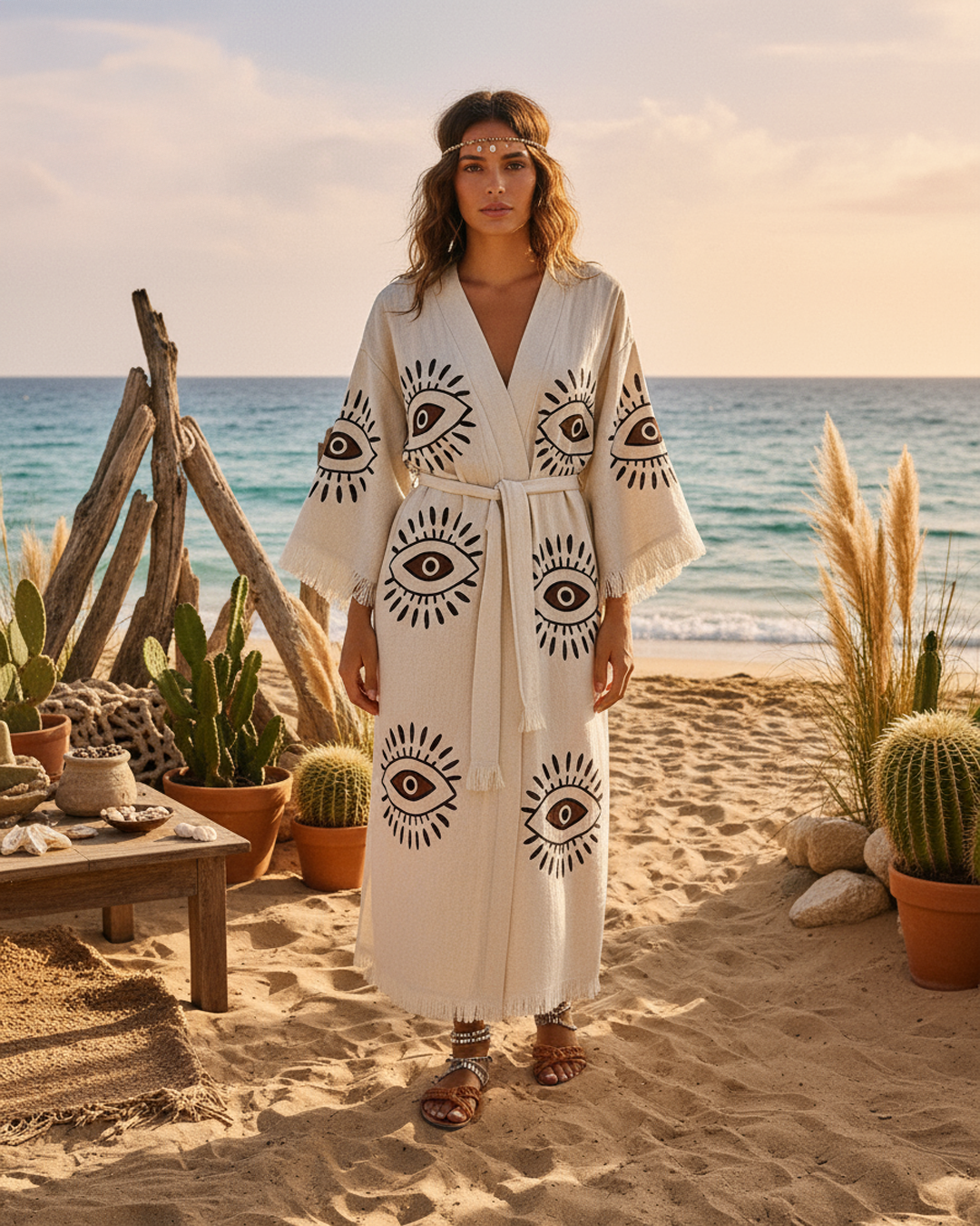 Desert Bloom Kimono